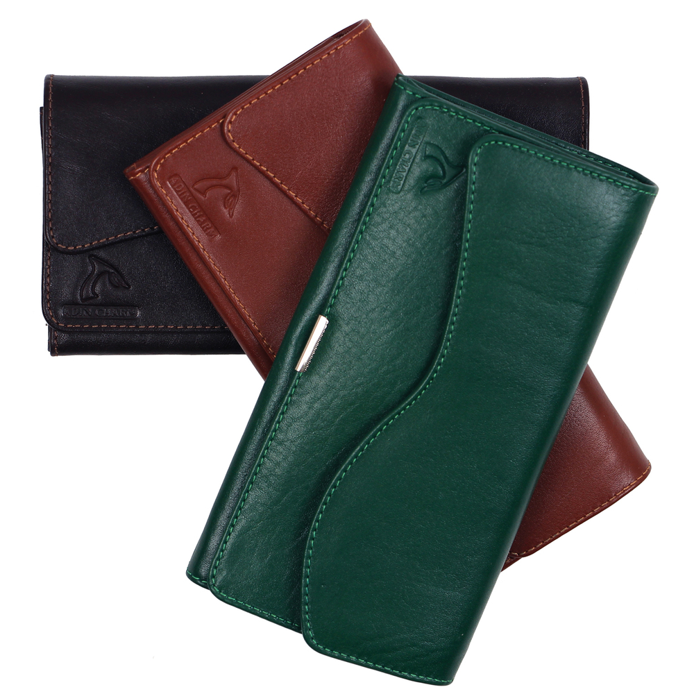 Женский подарочный набор клатч и кошелек Barez Leather натуральная кожа Иран DS68 569