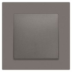 Переключатель Intro Accent 6-108-09 перекрёстный 10А-250В IP20 СУ AL/CU титан | Intro