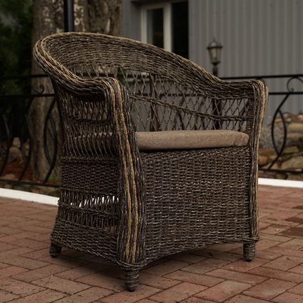 Кресло плетёное МАТИСС леопард