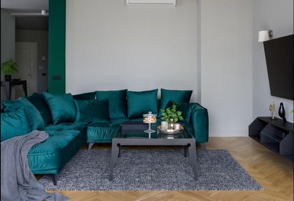 С чем сочетается зеленый цвет в интерьере С чем сочетается зеленый цвет в интерьере