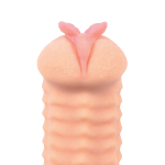 Телесный реалистичный мастурбатор-вагина 16см с двойным слоем материала Kokos Elegance.006