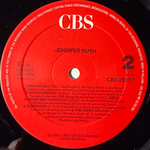 Jennifer Rush ‎– Jennifer Rush (Голландия 1984г.)