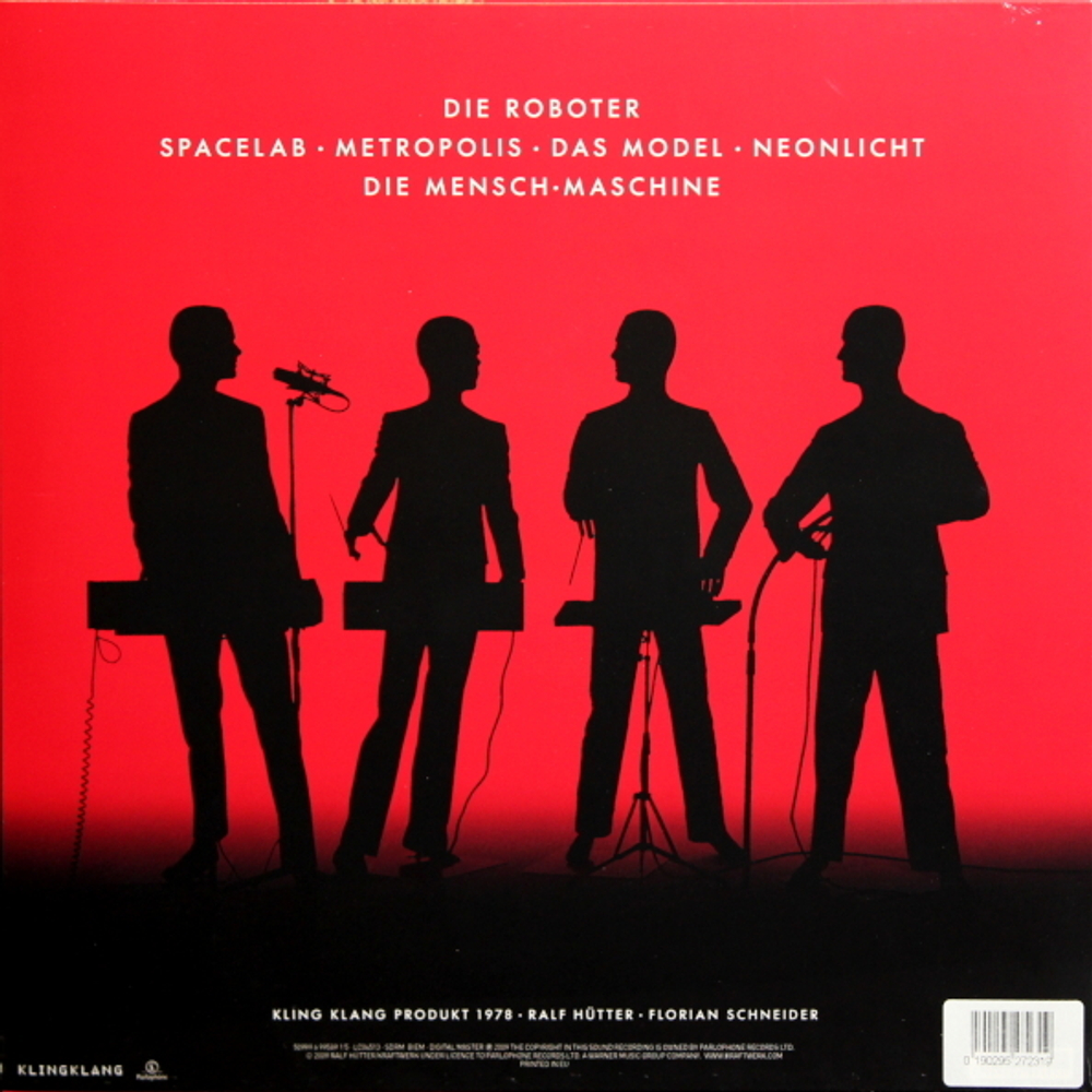 Kraftwerk / Die Mensch-Maschine (Limited Edition)(Coloured Vinyl)(LP)