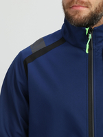 Куртка ProfLineLeader (тк.Софтшел), синий/черный