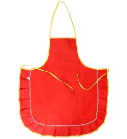 ТК-221 Фартук «Матрешки» для взрослых (красный)