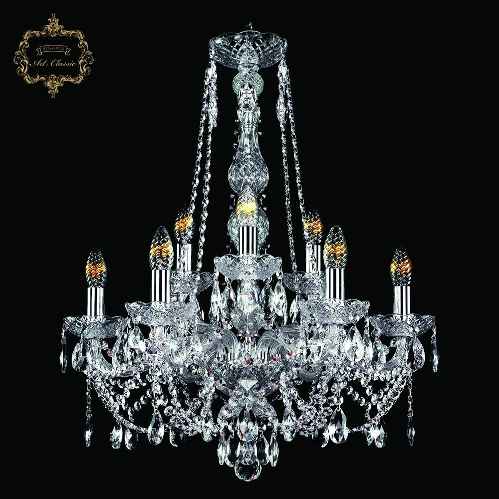 Подвесная люстра Art Classic 11.21.6+3.200.h-68.Cr.Sp