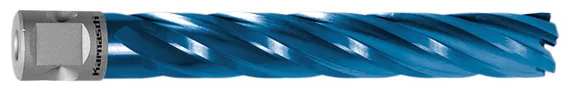 Корончатое сверло Karnasch 18х110 мм, BLUE-LINE, Nitto + Weldon 19, арт. 20.1180N-018