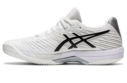 Женские Кроссовки теннисные Asics Solution Speed FF 2 Clay - white/black