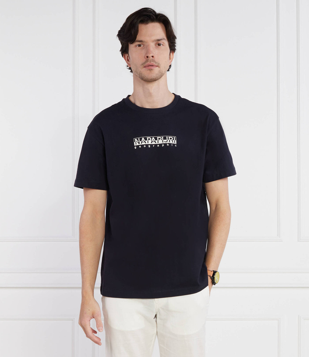 Футболка S-BOX SS 4 Napapijri - темно-синий(NP0A4H8S)