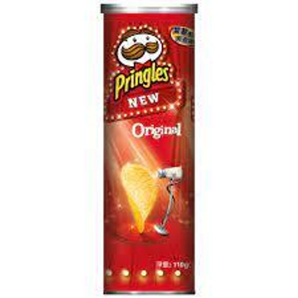 Картофельные чипсы с оригинальным вкусом Pringles 110г