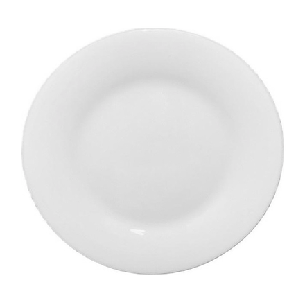 Тарелка десертная NORMA CLASSIC D20 см опаловое стекло (СТЕКЛОКЕРАМИКА)
