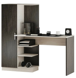 Стол компьютерный Бейсик, венге/лоредо