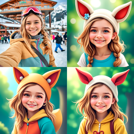 Аватарки в стиле Покемон 85С женские