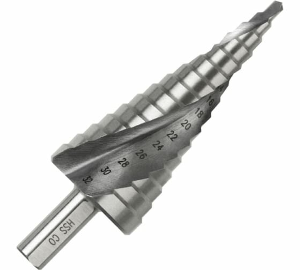 Сверло по металлу ступенчатое 4-32x102 мм D.BOR