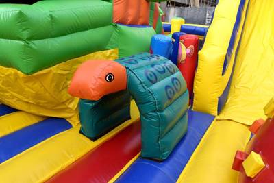 Надувной батут "Тропикана мини", 8.5*6.5*5 м