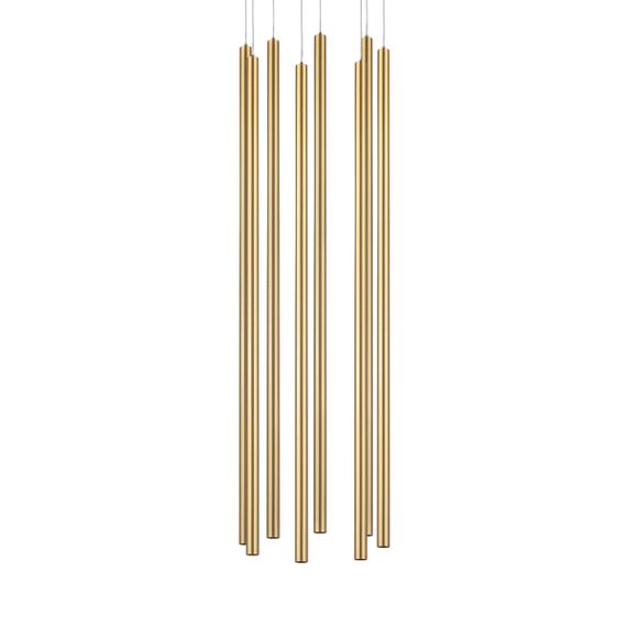 Комплект с подвесной люстрой Lightstar Tubo (574733+747443 (8шт) L8T747443