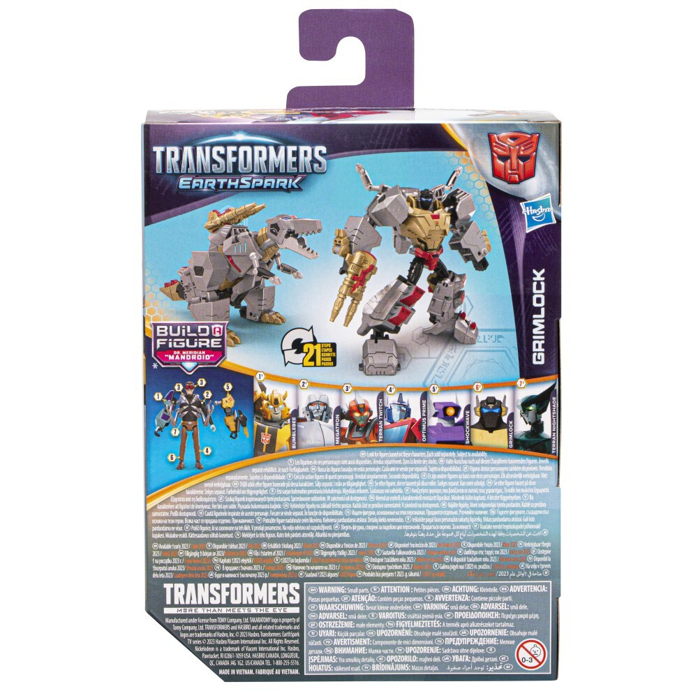 Hasbro Transformers EarthSpark - Grimlock Deluxe Figure F6737 / артикул   F6231 F6737  / GTIN 5010996134622