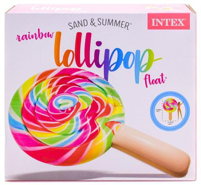 Плот для плавания 208*135см Леденец (Intex)