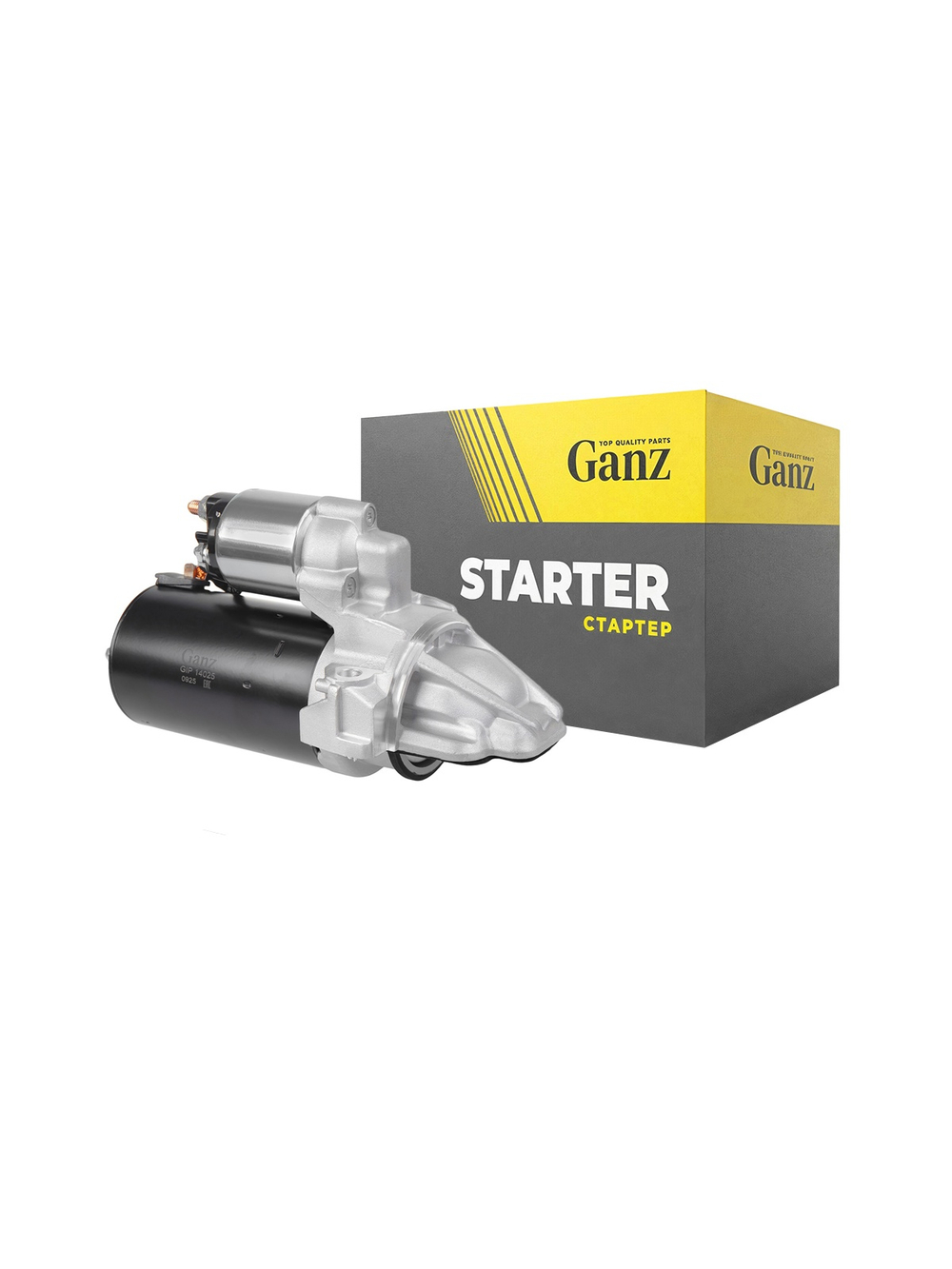 Стартер (12V/2,0KW) PSA LCV+FORD Transit 06- GANZ GIP14025