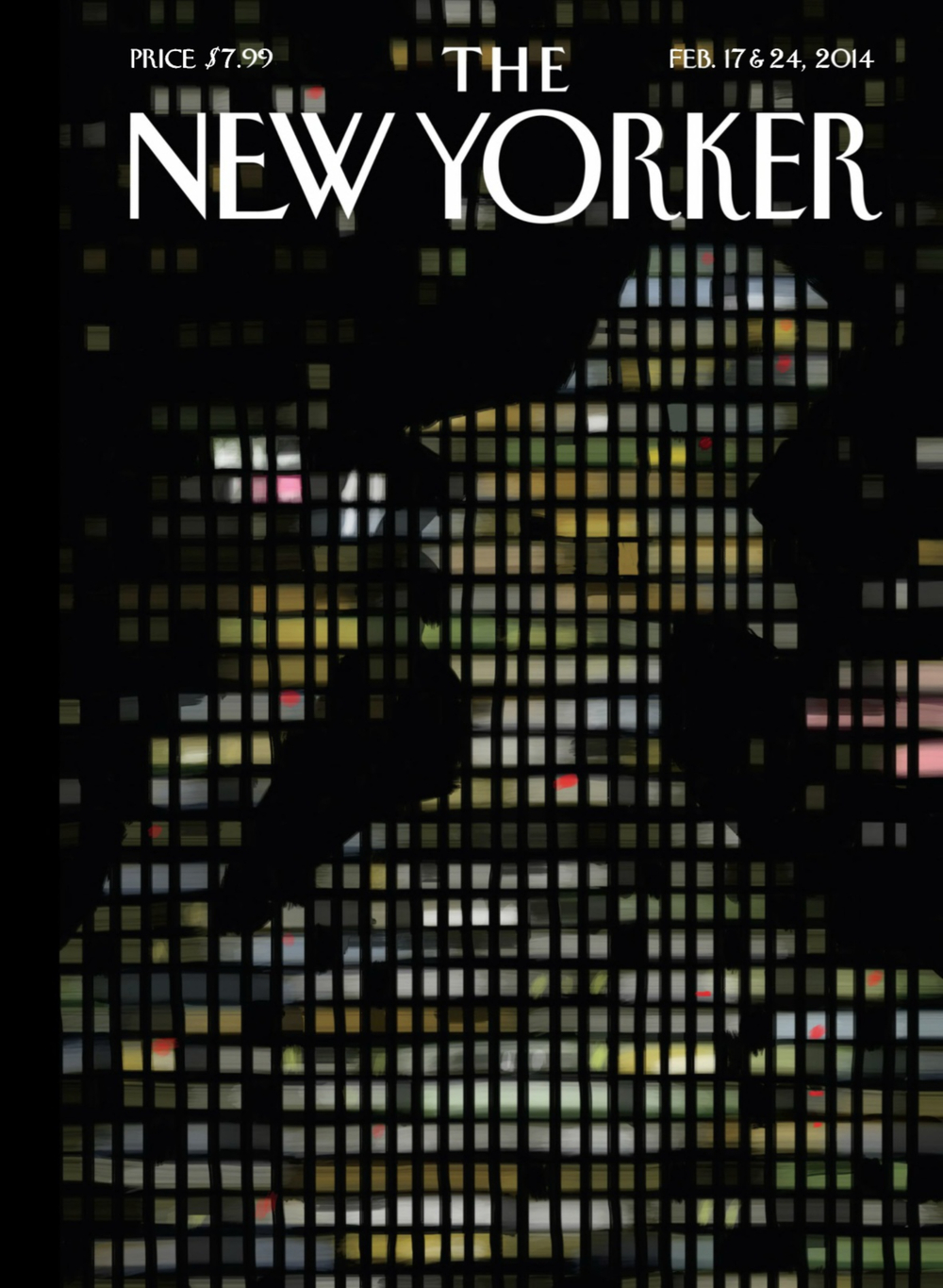 Журнал The New Yorker 17-02-2014, поврежденный