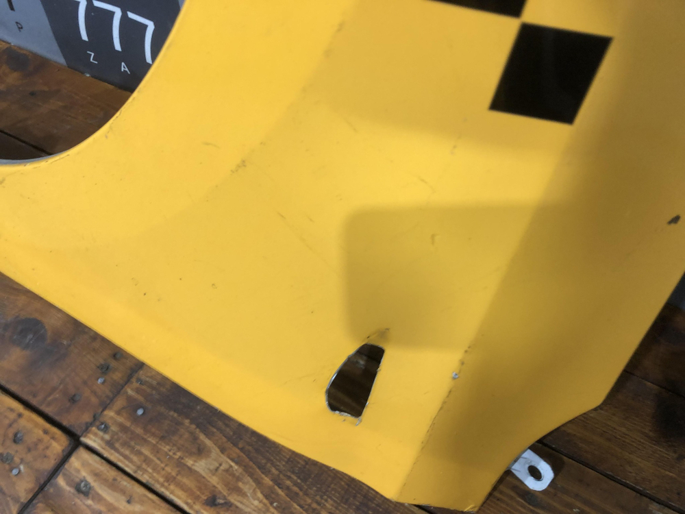 Крыло переднее левое Hyundai Solaris 2 (HCR) 17-нв Б/У  66311F9000