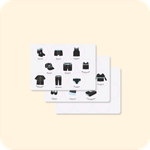 Наклейки для кармашков в детский сад. Для мальчиков