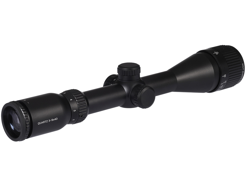 Прицел Gaut Quartz 3-9x40 AO, сетка 2 (Mil-Dot), подсветка