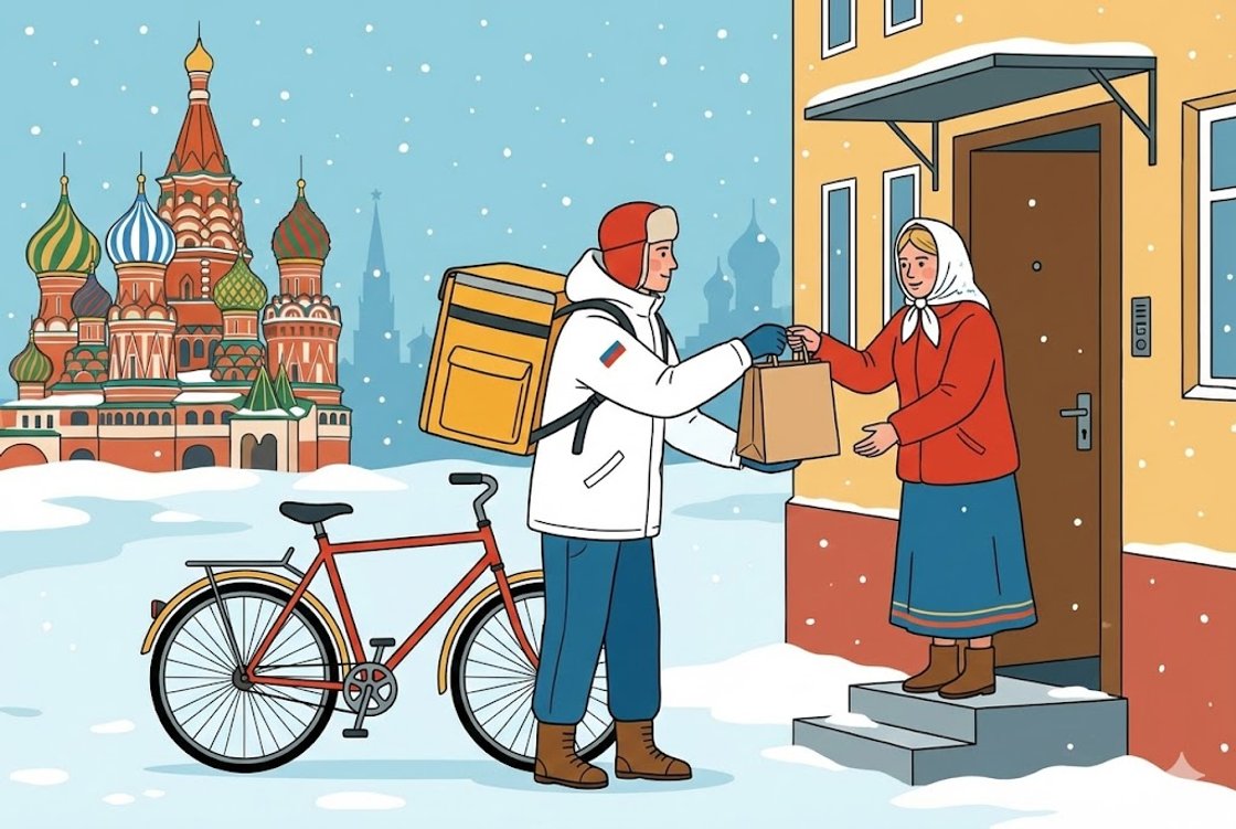 Доставка еды может занять до 30% рынка к 2030 году