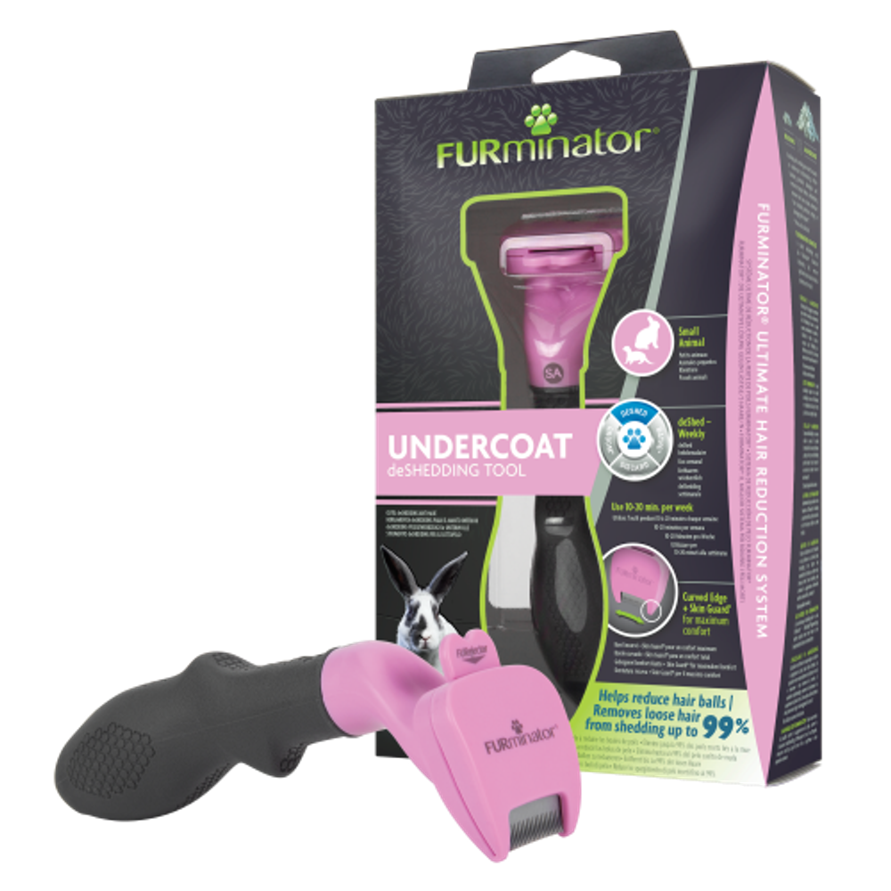 Фурминатор для мелких животных, FURminator Small Animal Undercoat Tool 12  YA купить с доставкой в интернет-магазине зоогастроном.ру