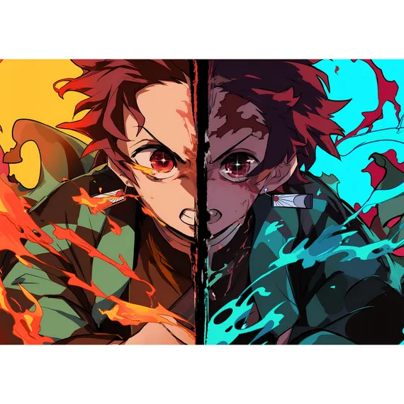 Постер Tanjirou Kamado - Demon Slayer