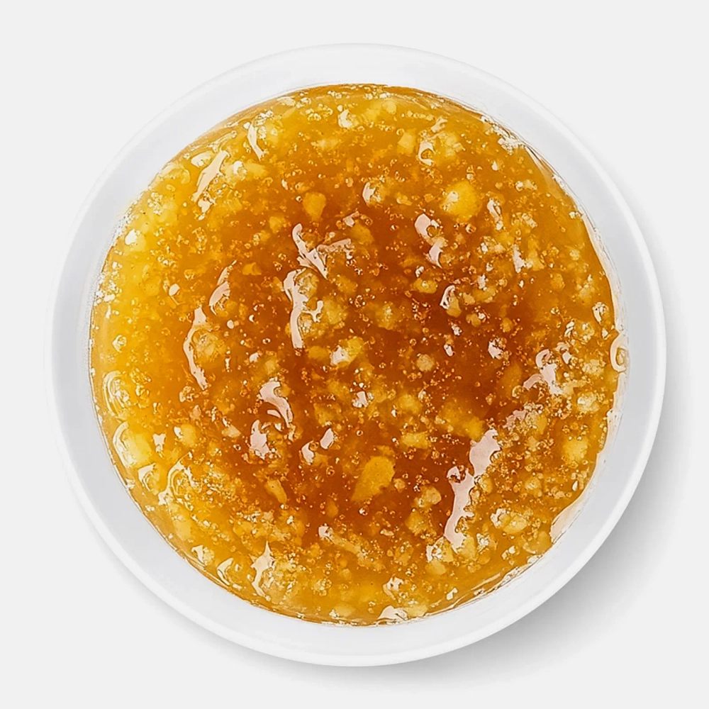 Лимон с имбирем Лукошко протертый с сахаром 200г