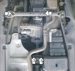 Защита Разд. коробки. 5 мм, Алюминий. для Volkswagen Touareg 2002-2006, Volkswagen Touareg 2015-2018, Volkswagen Touareg 2006-2010, Porsche Cayenne 2002-2007, Volkswagen Touareg 2010-2015, Porsche Cayenne 2007-2010 MOTODOR.32709