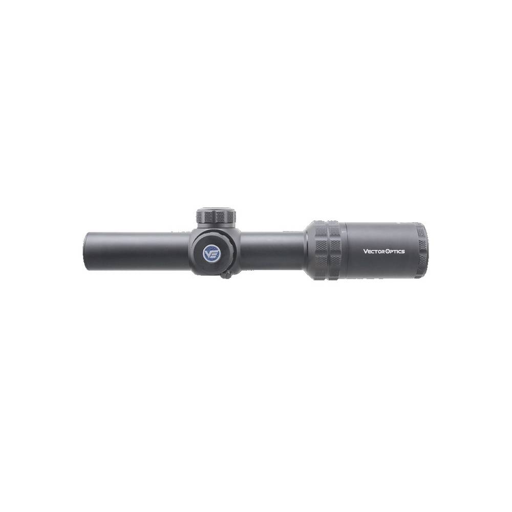 Прицел Grizzly 1-4x24, Vector Optics ( установка на Тигр, СВД, Вепрь 308 СОК-95 / Сетка German #1 / с подсветкой )