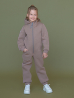 Комбинезон утепленный (Какао) Тедди*