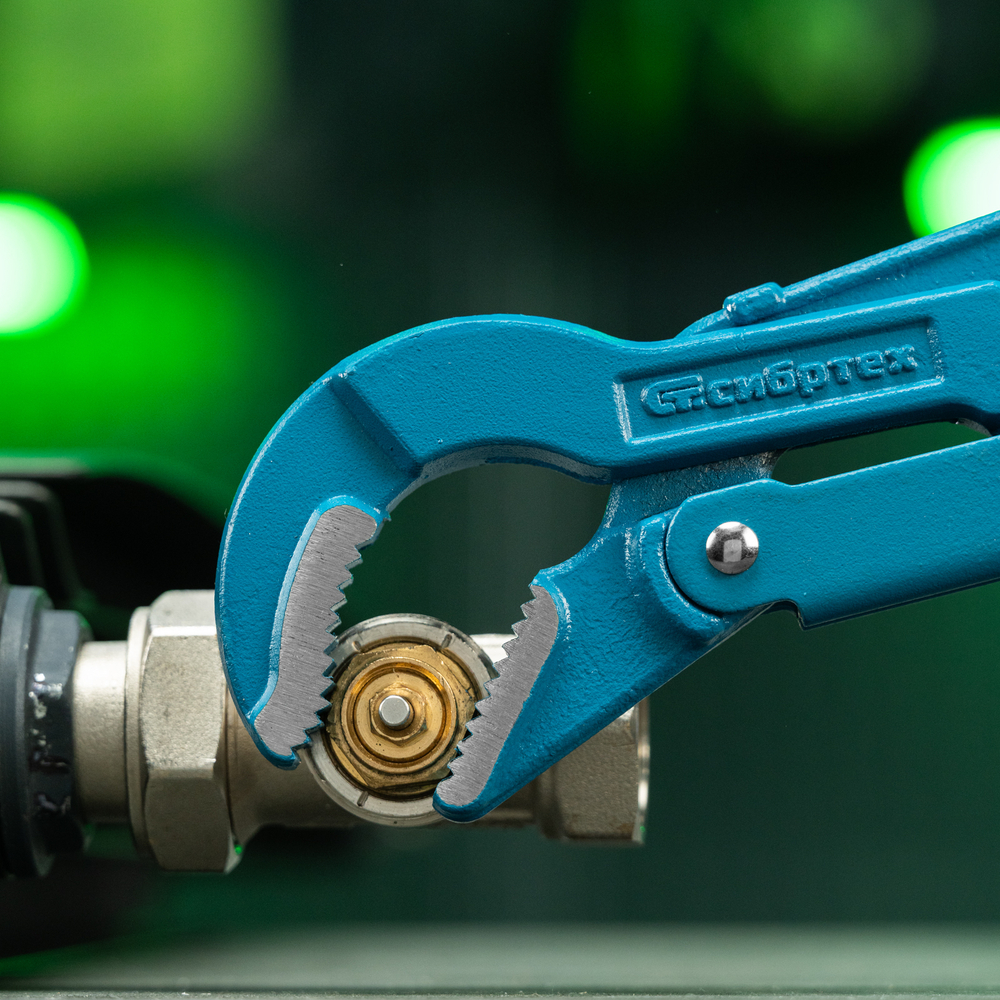 Ключ трубный рычажный №1, 1", литой, тип "B" Сибртех