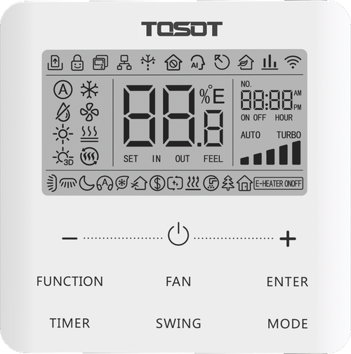 Сплит-система инверторная напольно-потолочная TOSOT T24H-ILFA/I/T24H-ILUA/O