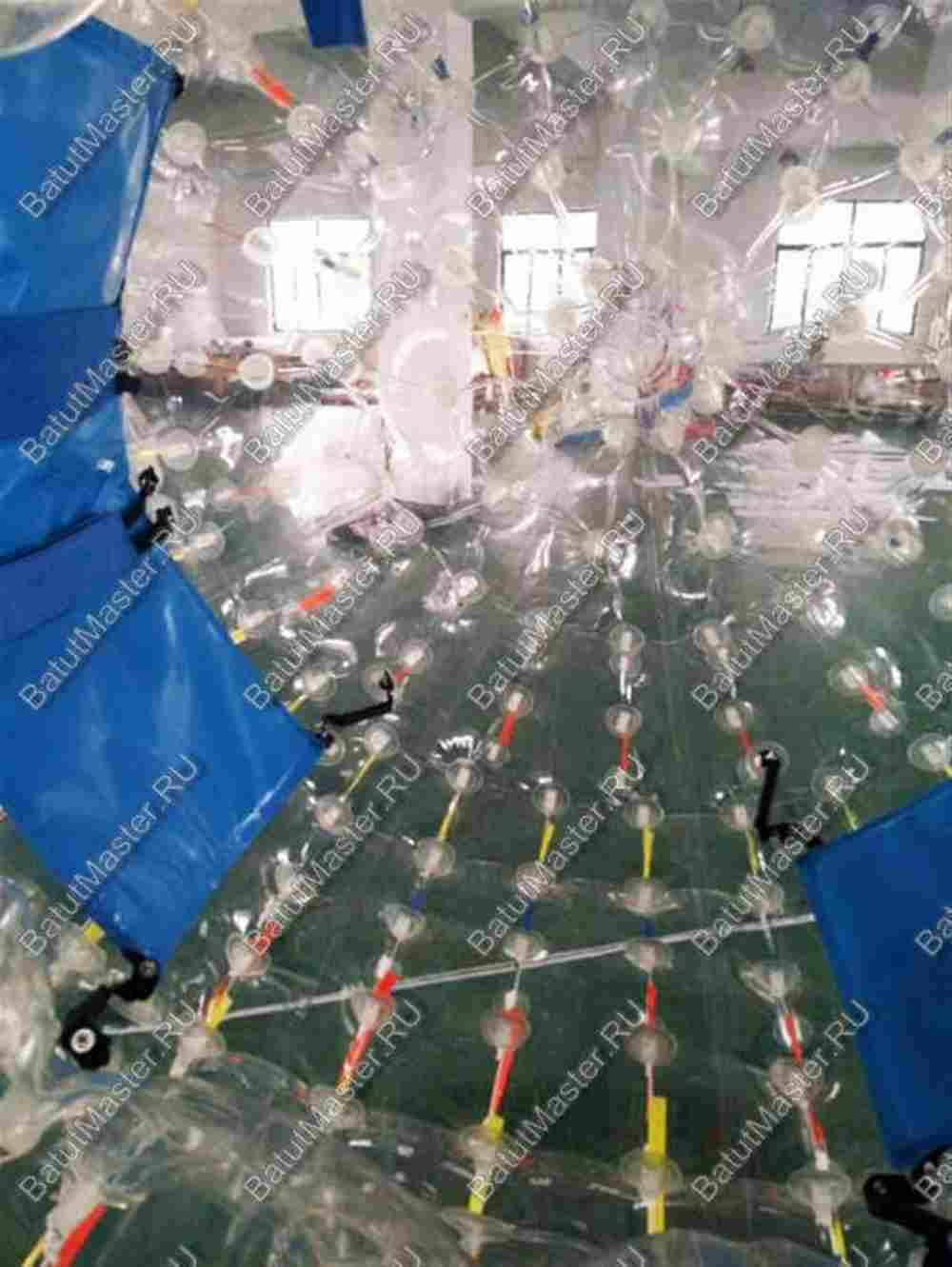 Светящийся зорб "Магический шар" ТПУ, диаметр 2.5 м