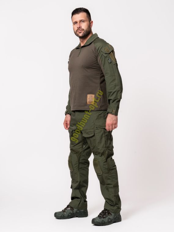 Тактический костюм G3 с наколенниками и налокотниками Олива