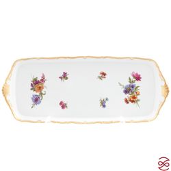 Поднос Queen's Crown Мейсенский букет 37 см