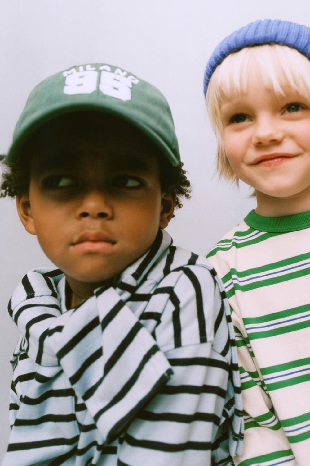 ZARA КЕПКА VARSITY, ЗЕЛЕНЫЙ