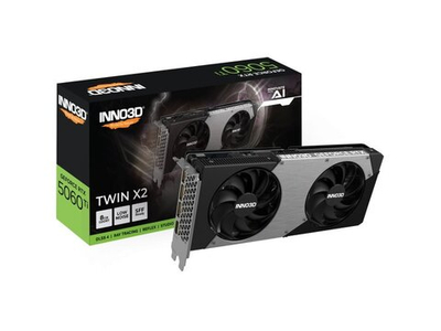 Видеокарта INNO3D Nvidia GeForce RTX 5060 Ti TWIN X2 [N506T2-08D7-193075N]