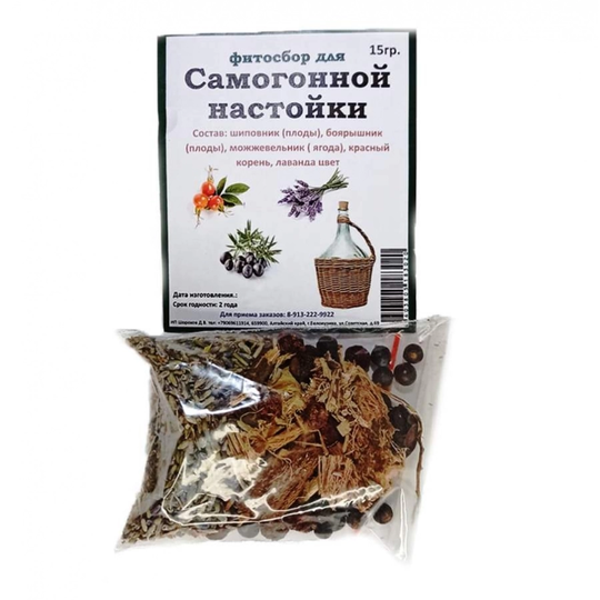 Фитосбор для самогонной настойки