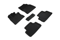 Коврики EVA 3D ромб для Nissan Qashqai II (Японская сборка) 2014-2016, Seintex.95326