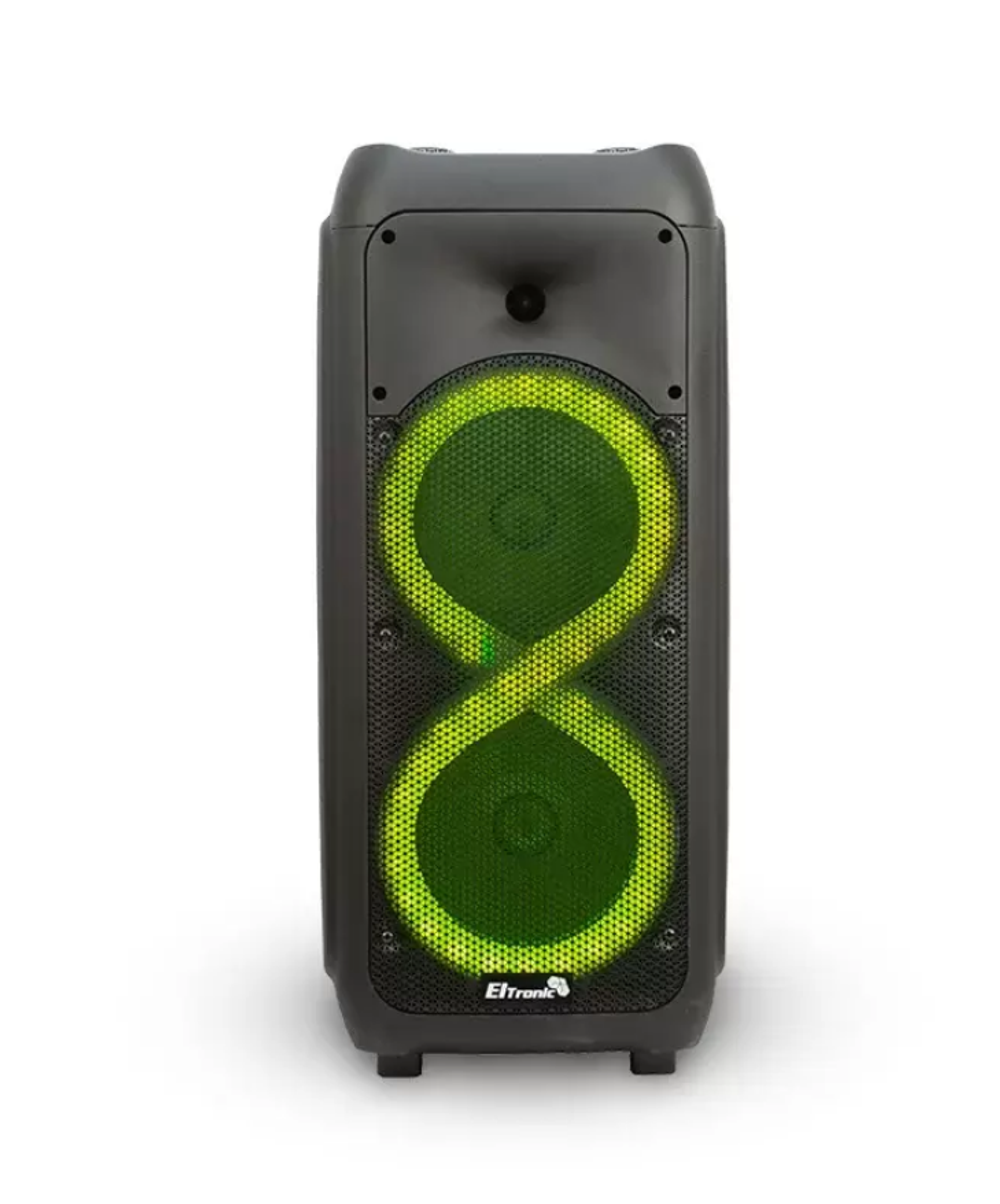 Колонка 08" (20-58 DANCE BOX 500) динамик 2шт/8" черная ElTRONIC с TWS