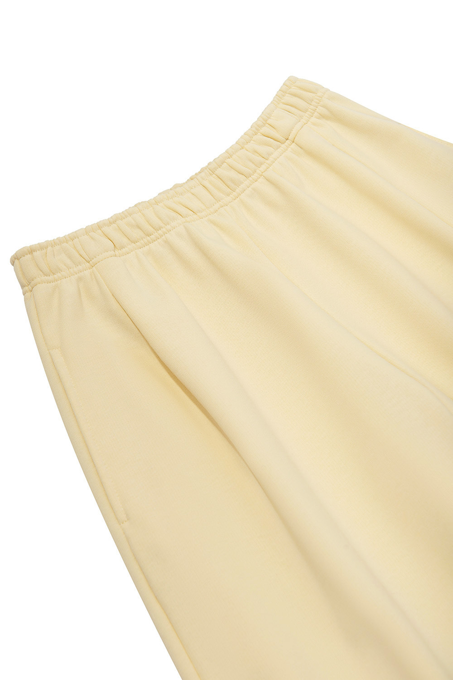 Штаны бананы с защипами Ваниль