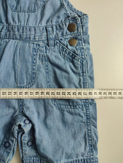 Комбинезон джинсовый на 1 год