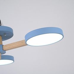 Люстра на штанге Imperiumloft TURNA Blue TURNA01