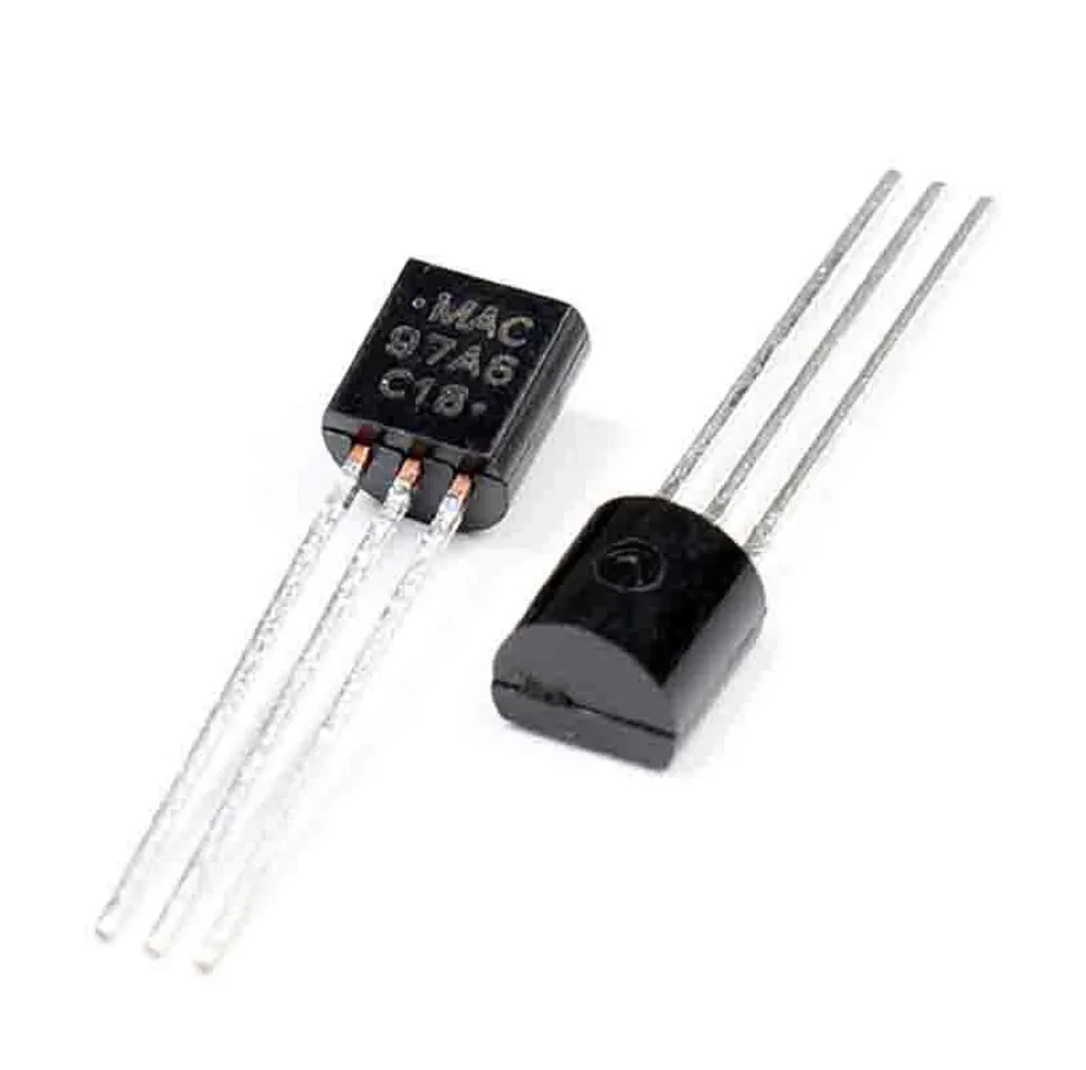 Симистор MAC97A6 0.6A 400V TO92 2шт