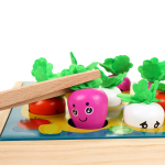 Развивающая игрушка деревянная Рыбалка огорд + рыбки, коробка C-41672