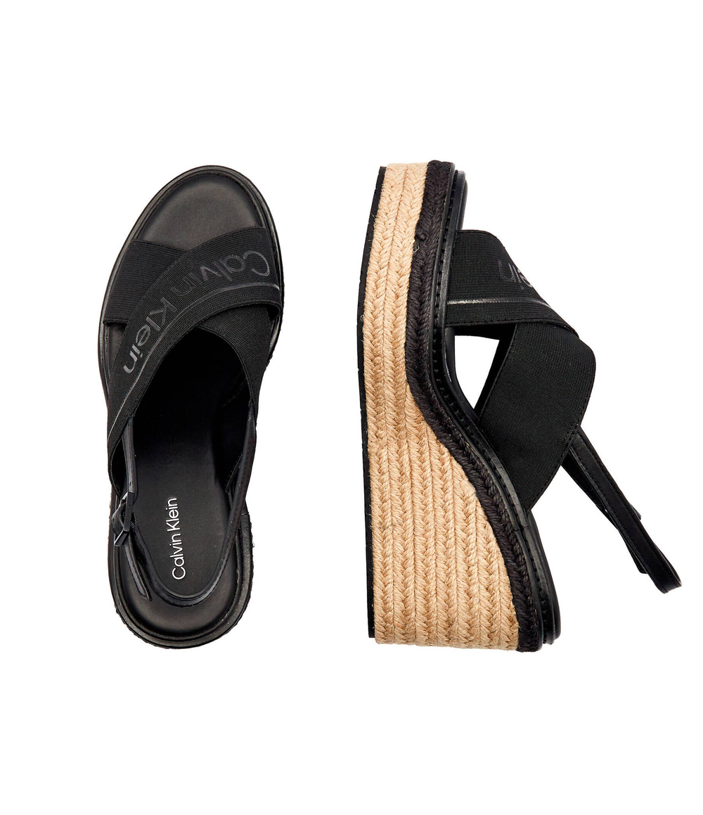 Босоножки на платформе Calvin Klein - черный(HW0HW01965)